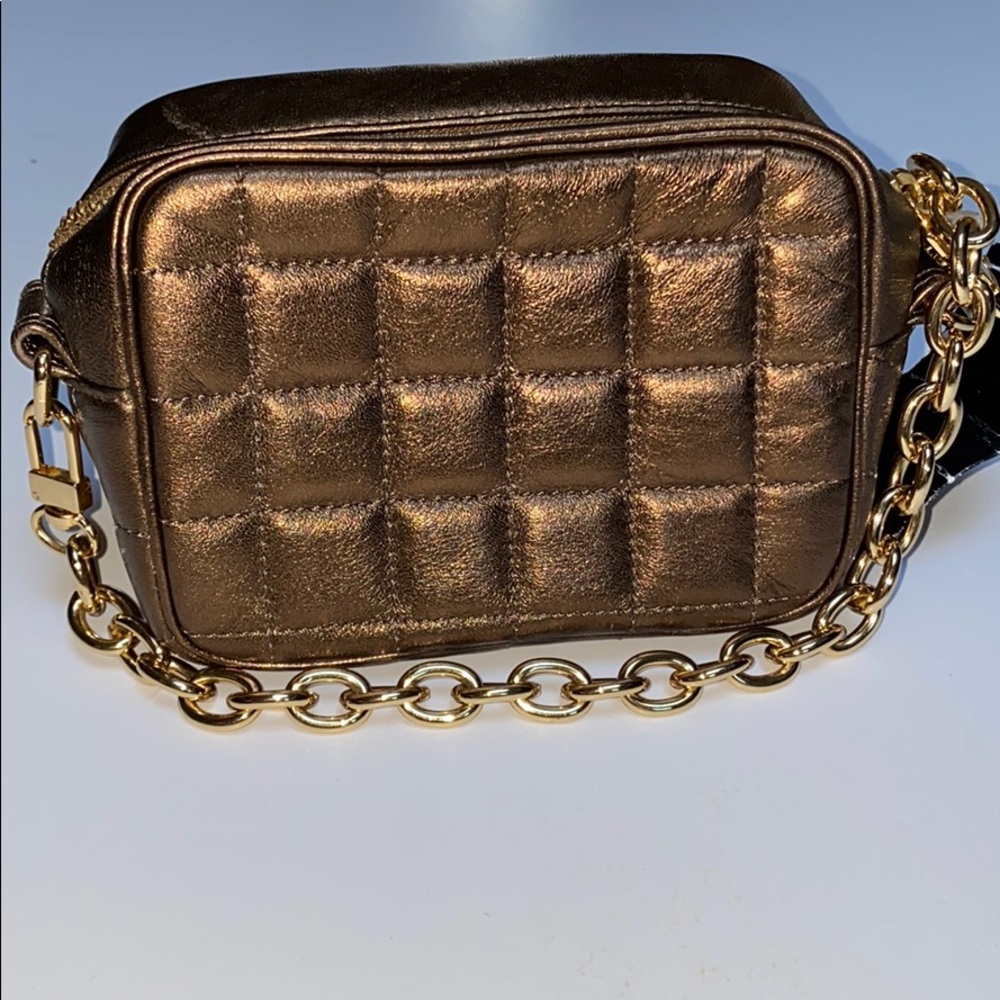 BCBG Maxazaria Copper Clutch